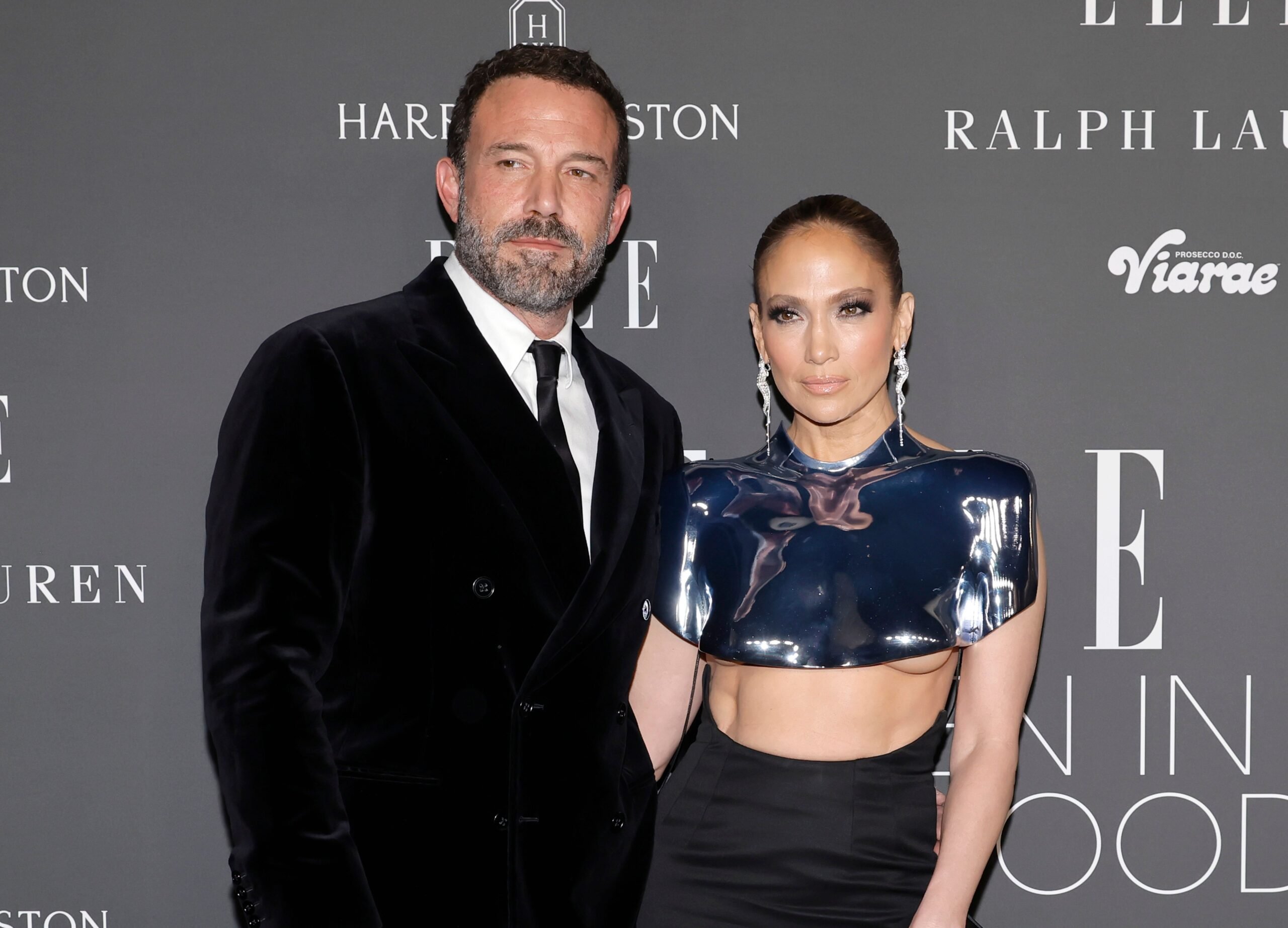 Ben Affleck and Jennifer Lopez at an event