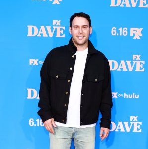 Scooter Braun on a red carpet