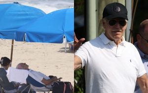 Get It Joe! See President Biden Catch A Self-Care Vibe At Delaware Beach (PHOTOS)