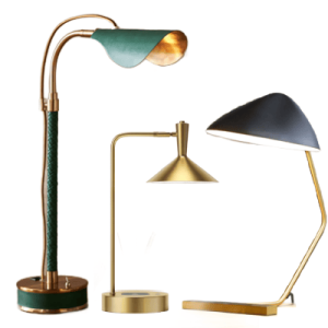 3 stylish desk lamps