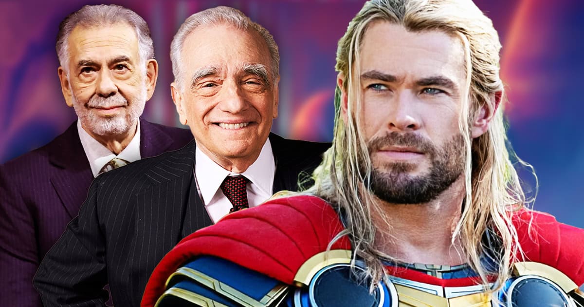 Chris Hemsworth, Marvel criticism, Martin Scorsese, Francis Ford Coppola