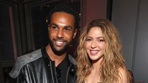 Lucien Laviscount and Shakira