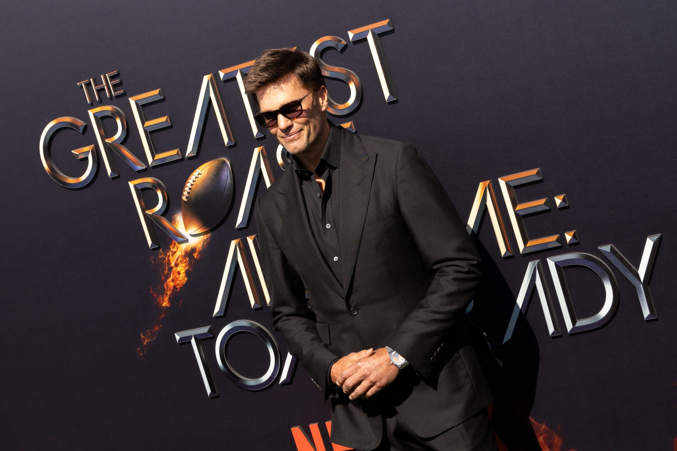 Tom Brady on the red carpet