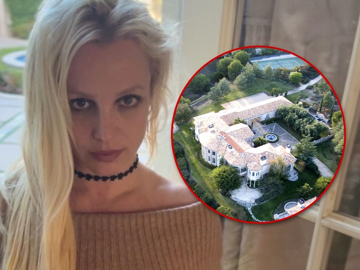 britney spears mansion main