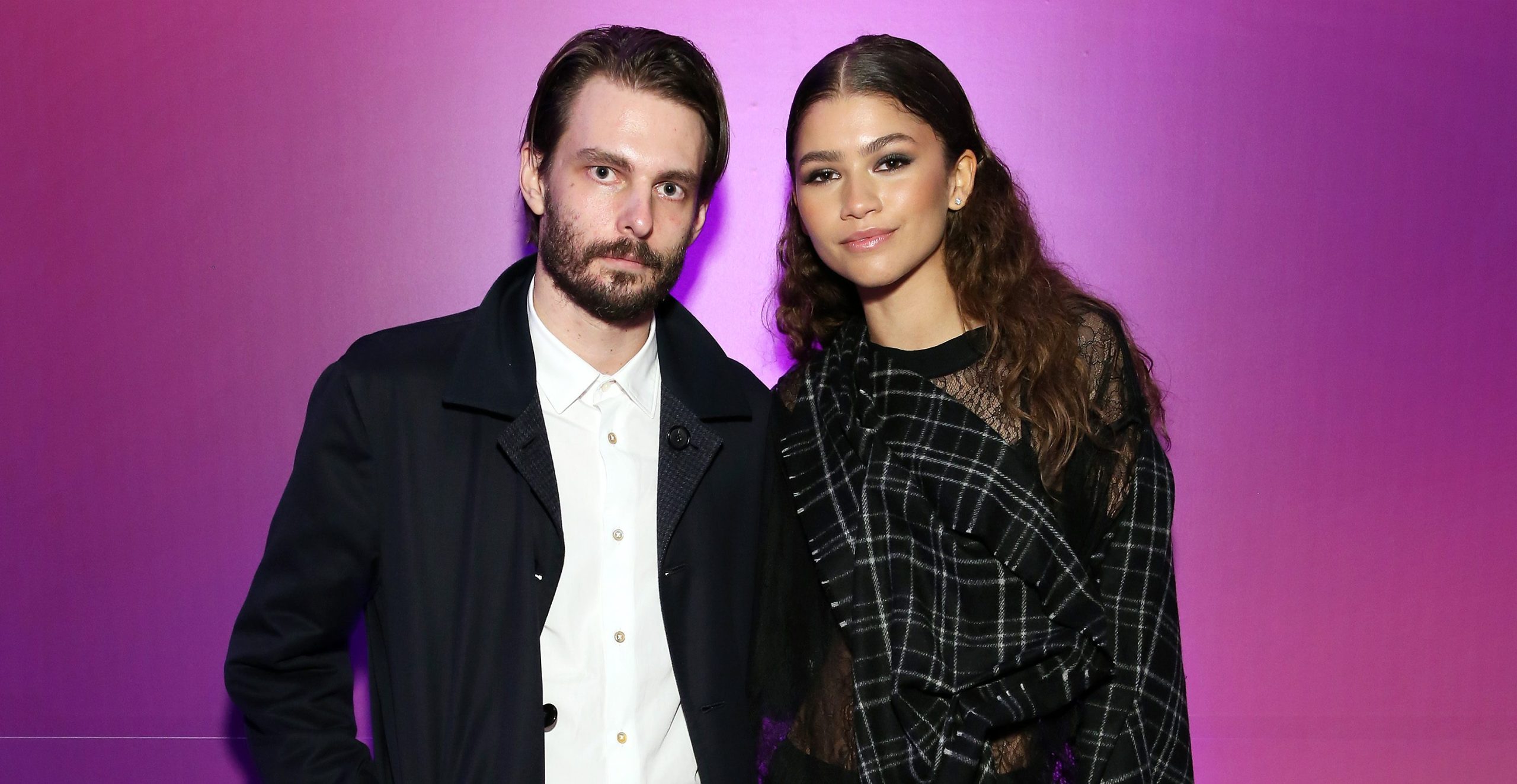 Sam Levinson and Zendaya attend the New York screening of HBO's "Euphoria"