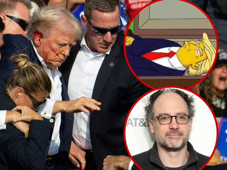 donald trump shot simpsons Matt Selman