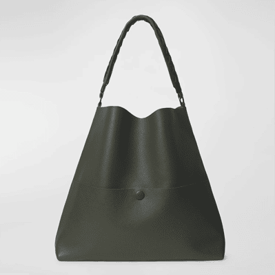 khaki-green shoulder bag