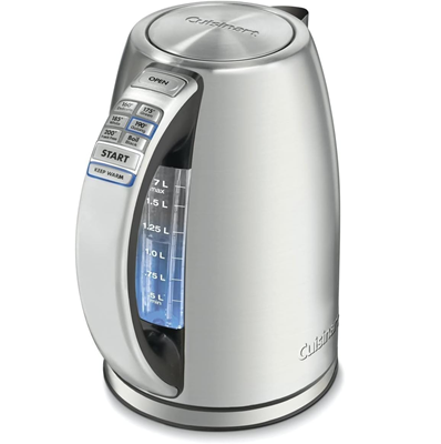 electric kettle with 6 preset temperatures