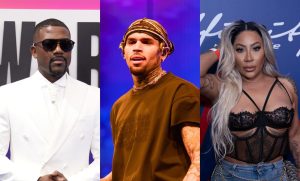 Ray J Chris Brown Stopped Altercation Party Hazel-E Names Diddy Sons Quincy Christian Justin Combs