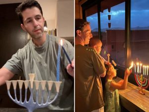 Stars Celebrating Hanukkah -- It's Lit!