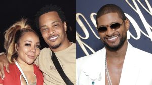 T.I. And Tiny Harris Are Going Viral After Usher Attempted To Feed Her A Cherry At His Recent Concert (VIDEO)